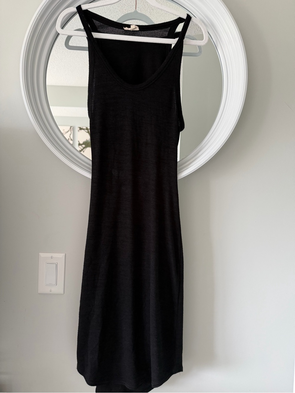 Wilfred Black Sleeveless Knit Tank Dress